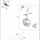 2020 RC 390 ENGINE Корпус Дросселя