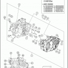 500 XCF-W 2020_Engine Картер двигателя