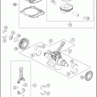 2020 1290 SUPER ADVENTURE S ENGINE - Copy Коленвал и поршень