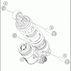 2020 50 SX CHASSIS Амортизатор