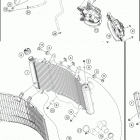 2020 790 ADVENTURE R ENGINE Система охлаждения