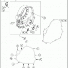 2020 690 ENDURO R ENGINE Кожух сцепления
