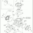 2020 85 SX ENGINE Цилиндры