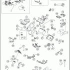 2020 1290 SUPER ADVENTURE S SILVER CHASSIS Электрика