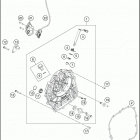 2020 390 ADV ENGINE Кожух сцепления