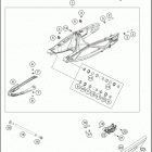 2020 790 ADV R CHASSIS Бугель