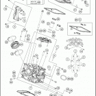 2020 1290 SUPER ADVENTURE S ENGINE - Copy Головка цилиндра задняя