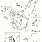 2020 500 EXC-F CHASSIS Рама
