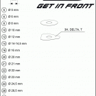2020 65 SX CHASSIS WP Прокладки для установки
