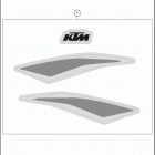 2020 85 SX 17_14 CHASSIS Наклейки