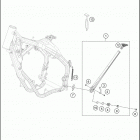 2020 250 XC TPI CHASSIS Side   /   center stand