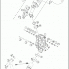 2020 390 ADV WHITE CHASSIS Глушитель