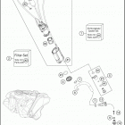 2020 250 SX-F CHASSIS Топливный насос