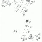 2020 390 DUKE WHITE CHASSIS Панель приборов