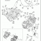 2020 1290 SUPER ADVENTURE S ENGINE - Copy Картер двигателя