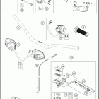 2020 1290 SUPER ADVENTURE S SILVER CHASSIS Руль