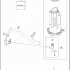 2020 790 ADVENTURE R CHASSIS Топливный насос