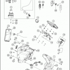 2020 1290 SUPER ADVENTURE S SILVER CHASSIS Панель приборов