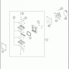 2019 250 SX ENGINE Мощностной клапан