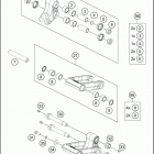 2020 690 SMC R CHASSIS Соединение рычагов