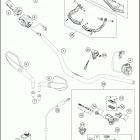 2020 690 SMC R CHASSIS Руль