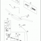 2020 65 SX CHASSIS Руль
