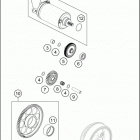 2020 790 DUKE ENGINE Электрический стартер