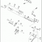 2020 790 ADVENTURE R ENGINE Механизм переключения