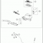 2020 790 ADV R CHASSIS Front brake control