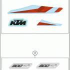 2020 300 XC TPI CHASSIS Наклейки