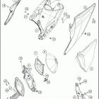 2020 300 XC-W TPI SIX DAYS CHASSIS Воздушный фильтр