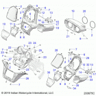 SPRINGFIELD DARK HORSE INTL (N21TJDBBE) Body, fairing asm 3 - n20lcarr  /  n20lcbrr all options ...