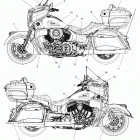 ROADMASTER DARK HORSE ALL OPTIONS (N20TKDBB) Body, emblems  /  decals - n20tkdbb all options (200797)