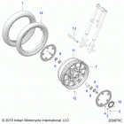 FTR 1200 RALLY (N20RTT22) Wheel, front - n20rtt22 (200870c)