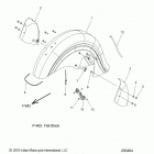 CHIEF DARK HORSE ALL OPTIONS (N20TEDAAAH/AABH/AACH/AAEH) Body, fender, front - n20tedaa all options (200484)