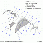 CHIEFTAIN CLASSIC ALL OPTIONS (N20TFAAA) Body, fender, rear - n20tcdbb all options (200761c)