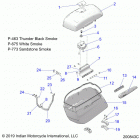 CHALLENGER BASE/LIMITED (N20LCARR/N20LCBRR) Body, saddlebag asm. - n20lcdrr all options (200843c)