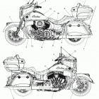 ROADMASTER DARK HORSE ALL OPTIONS (N20TKDBB) Body, emblems  /  decals - n20trebb all options (200823)