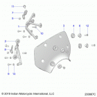 FTR 1200 RALLY (N20RTT22) Body, windshield and mounting - n20rtt22 (200867c)