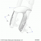 FTR 1200 CARBON LE (N20RTR25) Body, fender, front - n20rtr25 (200490c)