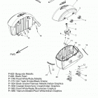 ROADMASTER ELITE ALL OPTIONS (N20TREBB) Body, saddlebag asm. - n20trabb all options (200784)