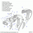 ROADMASTER ELITE ALL OPTIONS (N20TREBB) Body, fairing, lower - n20trabb all options (200781c)