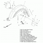 ROADMASTER ELITE ALL OPTIONS (N20TREBB) Body, fender, front - n20trabb all options (200782)