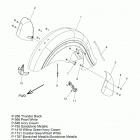 CHIEF DARK HORSE ALL OPTIONS (N20TEDAAAH/AABH/AACH/AAEH) Body, fender, front - n20tvaaa all options (200625)