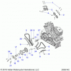 FTR 1200 CARBON LE (N20RTR25) Engine, cam chains and sprockets - n20rtr25 (200514c)