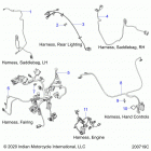 SPRINGFIELD DARK HORSE INTL (N21TJDBBE) Electrical, wire harness 2 - n20lcarr  /  n20lcbrr all o...
