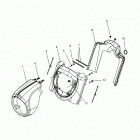 CHIEF DARK HORSE ALL OPTIONS (N20TEDAAAH/AABH/AACH/AAEH) Body, headlight housing - n20tedaa all options (200593)
