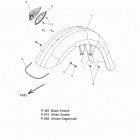 SCOUT SIXTY ALL OPTIONS (N20MSA11/MSB11) Body, fender w  /  headdress, front - n20tjdbb all optio...