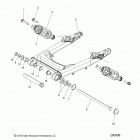 SCOUT BOBBER SIXTY ALL OPTIONS (N20MTA11/MTB11) Suspension, rear asm., swing arm and shocks - n20mta11  ...