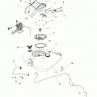 ROADMASTER DARK HORSE ALL OPTIONS (N20TKDBB) Fuel system, fuel tank asm. - n20trebb all options (2008...